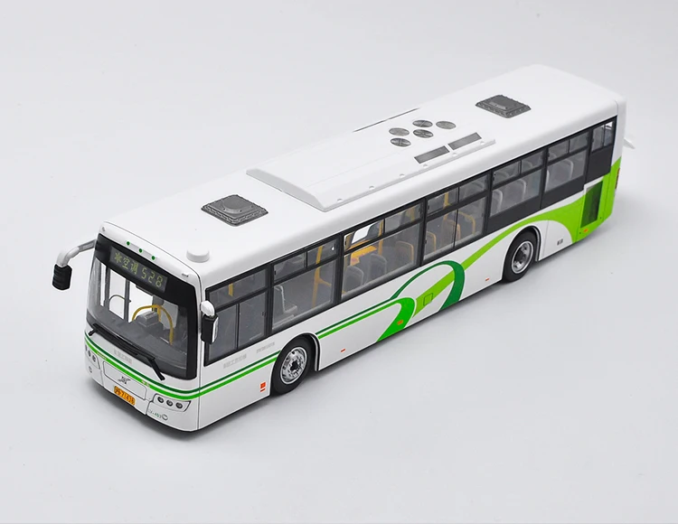 Специальный литой металл 1/43 Шанхай Shenwo моделирование автобус модель настольный дисплей Коллекция игрушек для детей