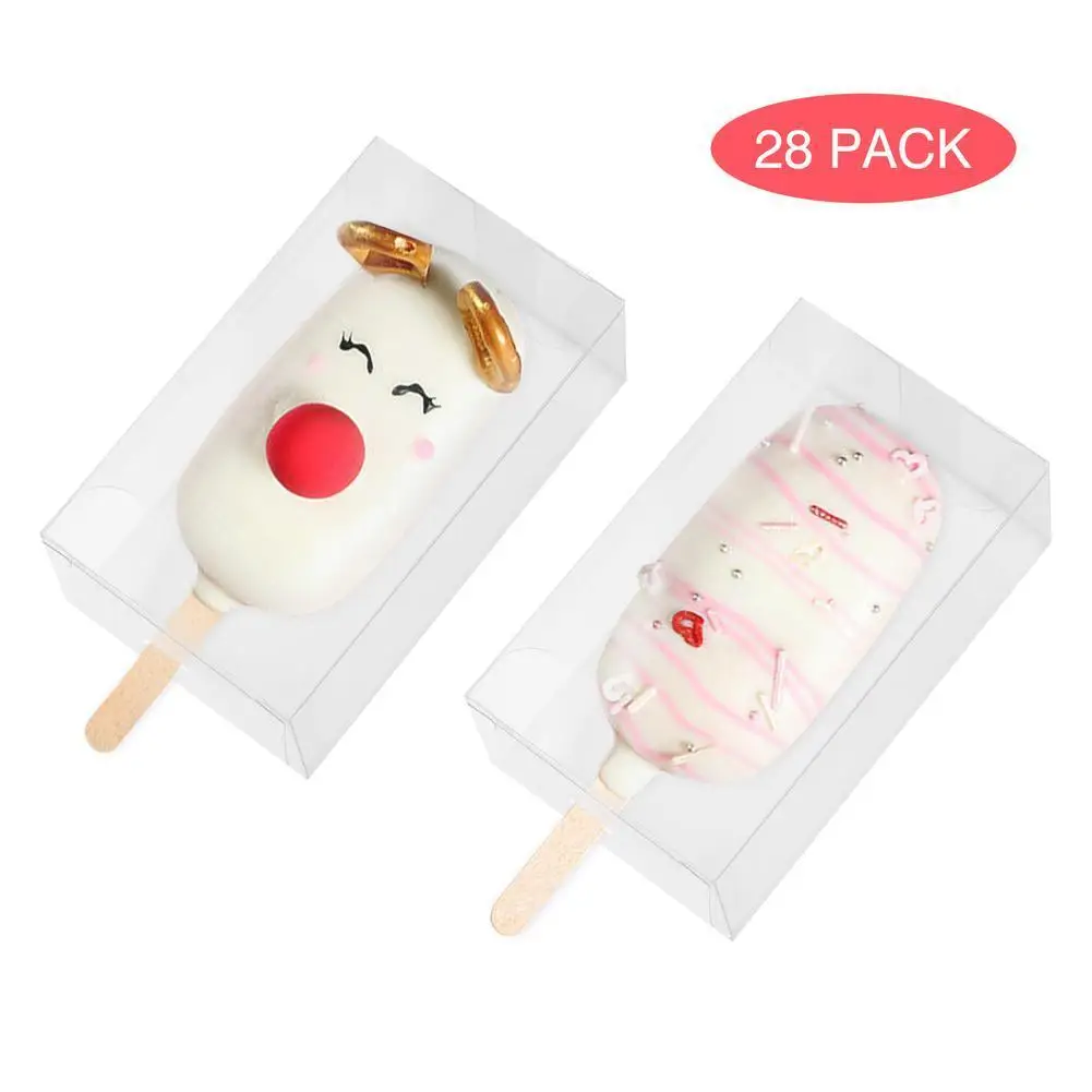 

Прозрачная пластиковая коробка из ПВХ, 28 шт./лот, прозрачная подарочная коробка, подходит для свадеб/дней рождения/конфет/шоколада/ювелирны...