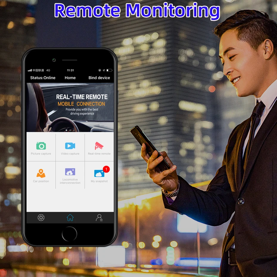 Bluavido 4G ADAS Android 8 1 видеорегистратор для приборной панели GPS навигация FHD 1080P