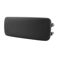 car armrest centre console lid cover leather auto armrest box cover replacement applicable for audi a1 8x1 2012 2018 black