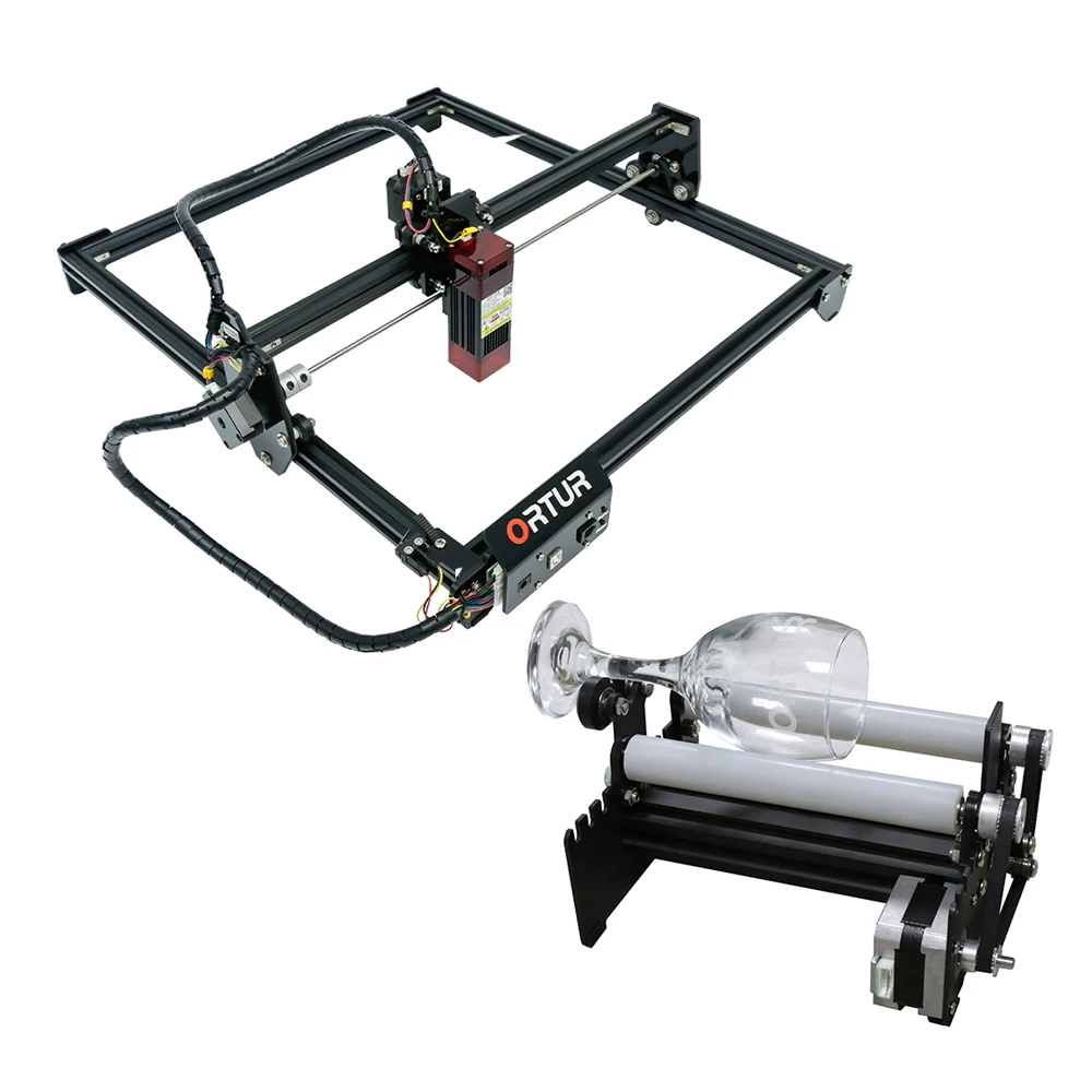 

Ortur CNC Laser Engraving Cutting Machine DIY Logo Mark Printer Cutter Automatic Router Upgrade Version Eye Protect Design