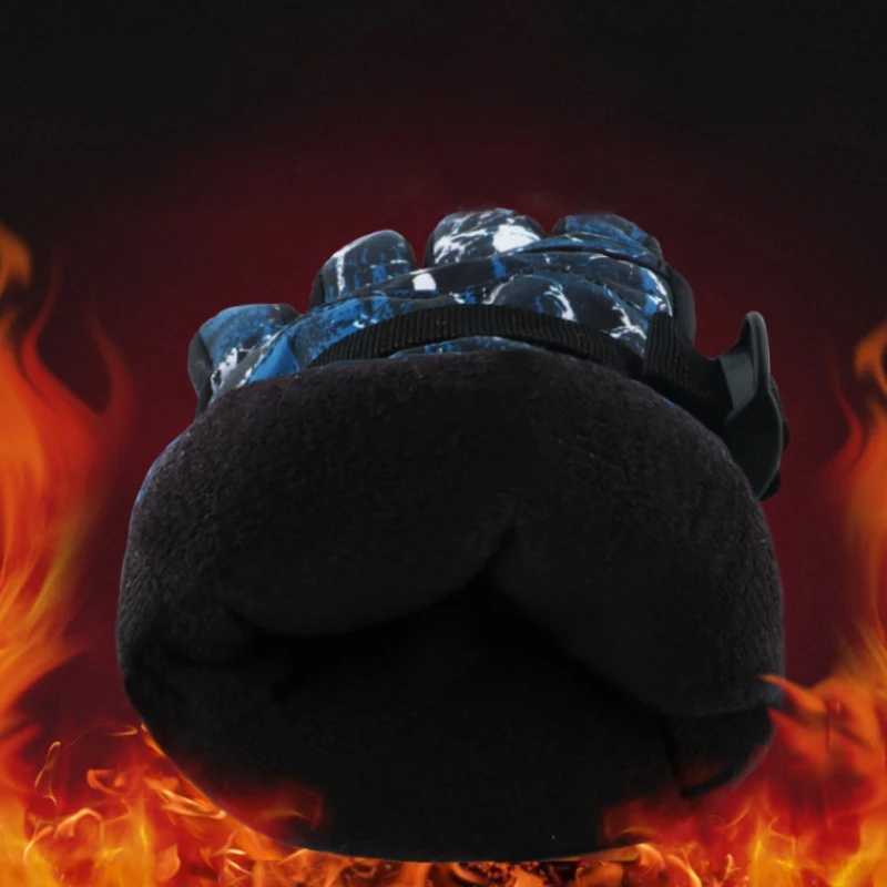 

Men Women Kids Ski Snowboard Gloves Anti-slip Waterproof Winter Snow Warm Fleece Motorcycle Riding Gloves