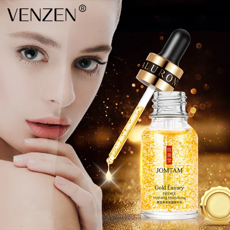 

JOMTAM Sodium Hyaluronate Moisturizing Face Serum Anti Aging Anti Wrinkl Firming Nourishing Whitening Pale Spot Skin Care