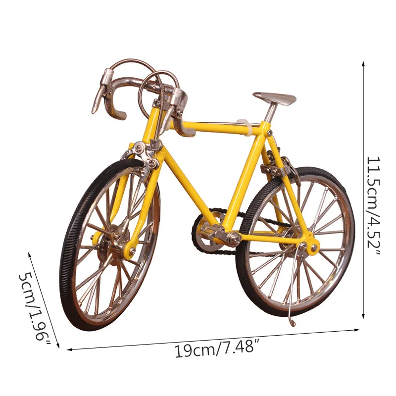 Модель горного велосипеда металлическая ручная работа аксессуары для украшения