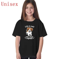 life is ruff dog kawaii jack russell terrier eat sleep repeat childrens clothes g kids clothing kids clothes girls kids tshirts