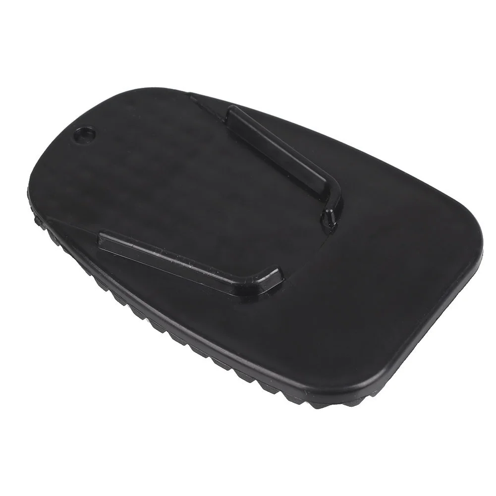 Универсальная боковая подставка для мотоцикла удлиняющая пластина опорная стойка байкеров черная