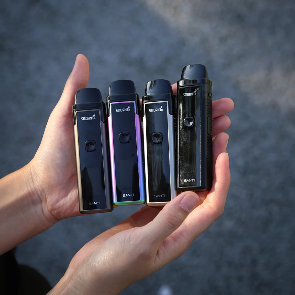 Оригинальный набор Smoant Santi Pod 40 Вт 1100 мАч с картриджем 3 5 мл DL/RDL/MTL Стандартный