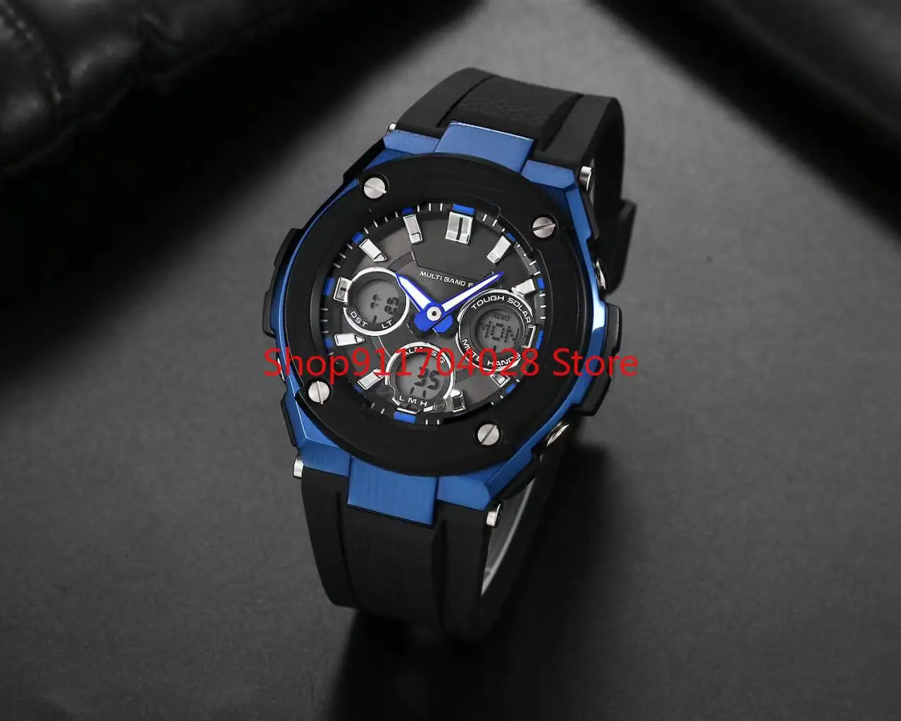 

New hot-selling GST-W300 sports men's quartz watch, waterproof LED digital watch, all functions can be operated, high quality