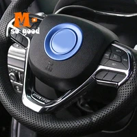 2014 2015 2016 2017 for jeep grand cherokee car abs chrome steering wheel button frame cover trims auto interior accessories