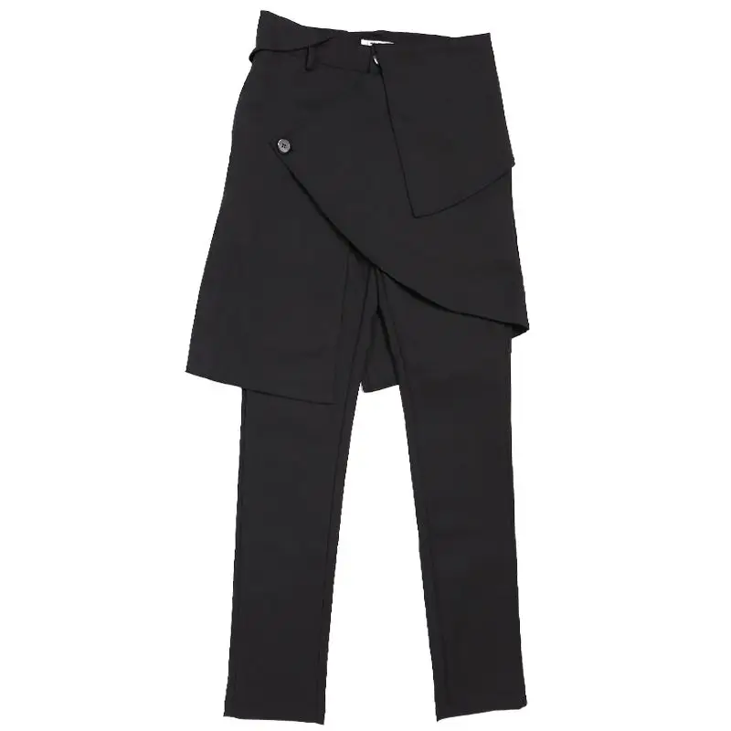 Мужская юбка от кутюр мужские брендовые облегающие брюки костюм для ног