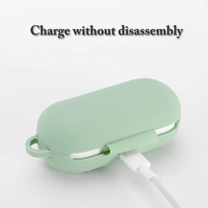 Силиконовый чехол защитный для Honor FlyPods 3 наушники с крючком мультяшный кулон |