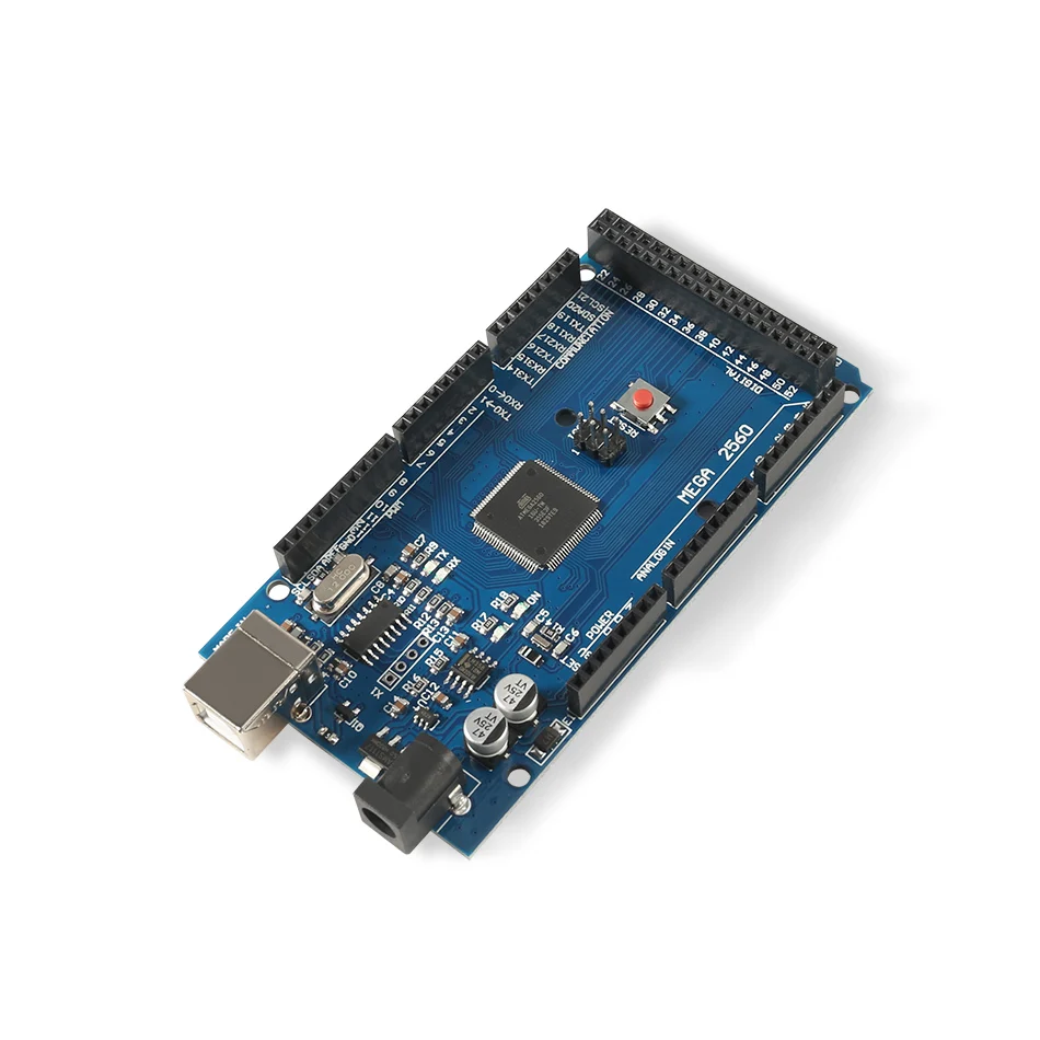 Плата Mega 2560 R3 Mega2560 Rev3 для Arduino (Φ Ch340 Ch340g) с совместимым Usb кабелем|Аксессуары