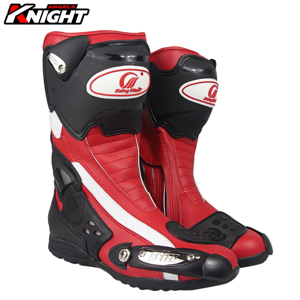 

Waterproof Motorcycle Boots Leather Men Protective Boots Motocross Active Axis Motorcycle Long Thigh Shoes Motorbike Moto Boots