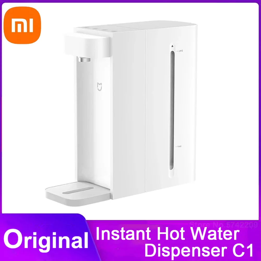 

Xiaomi Mijia C1 Drinking Water Dispenser Instant Hot 3s Quick Heating Water Desktop Electric Kettle 2.5l Thermostat Water Pump