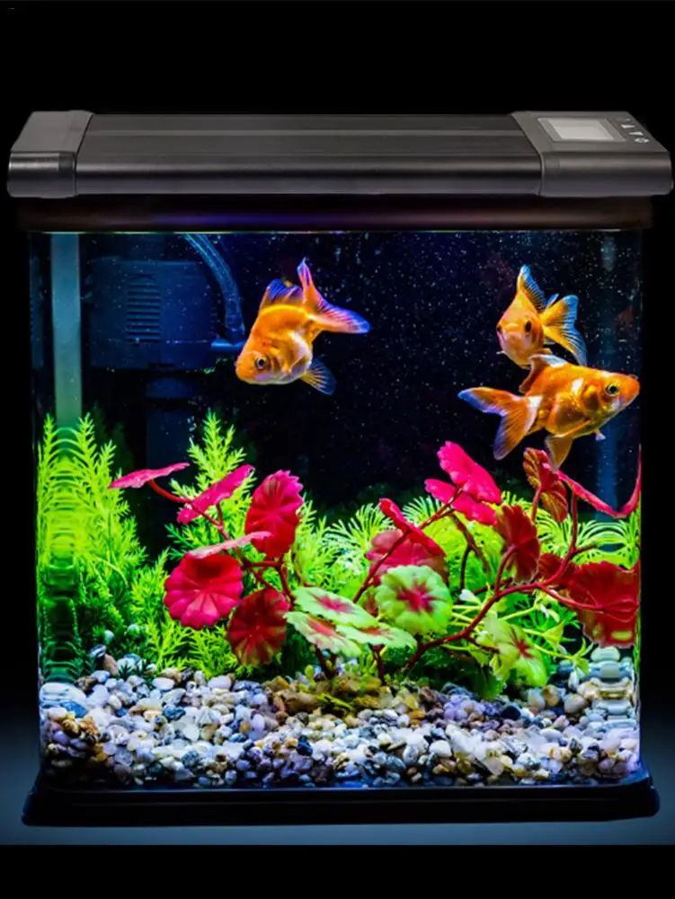 7 цветов AdjustableTimer аквариумный светодиодный светильник ing полный спектр RGB Aqua завод