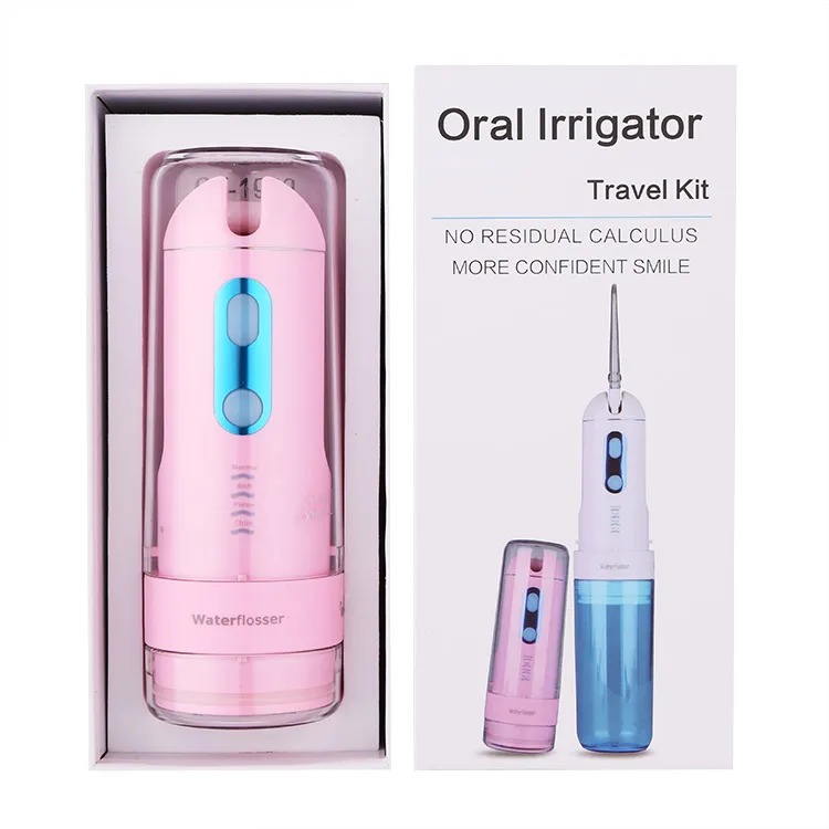 Irrigator Water Flosser Cordless ortable Rechargeable Oral With 4 Modes Nose Clean IPX7 5 Jet Tips | Бытовая техника