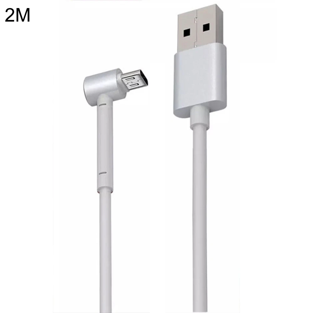 Короткий Micro USB кабель для быстрой зарядки 90 градусов 3 0 L|Кабели передачи данных| |
