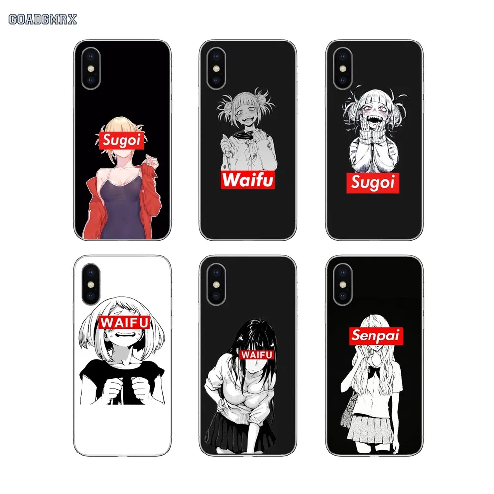 For Samsung Galaxy S2 S3 S4 S5 Mini S6 S7 Edge S8 S9 S10 Lite J4 J6 Plus 2018 Europe Sugoi Senpai Anime Waifu Phone Shell Covers | Мобильные