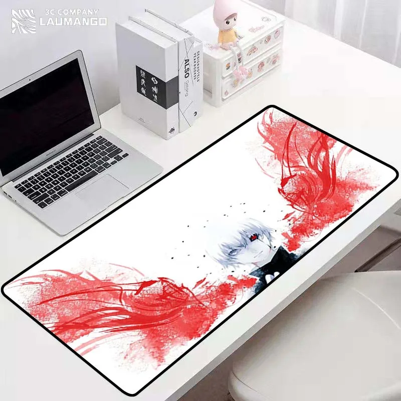 

Tokyo Ghoul Large Big Mouse Pad Gaming Pc Mat Mausepad Anime Mousepad Company Computer Table Desk Protector Office Accessories