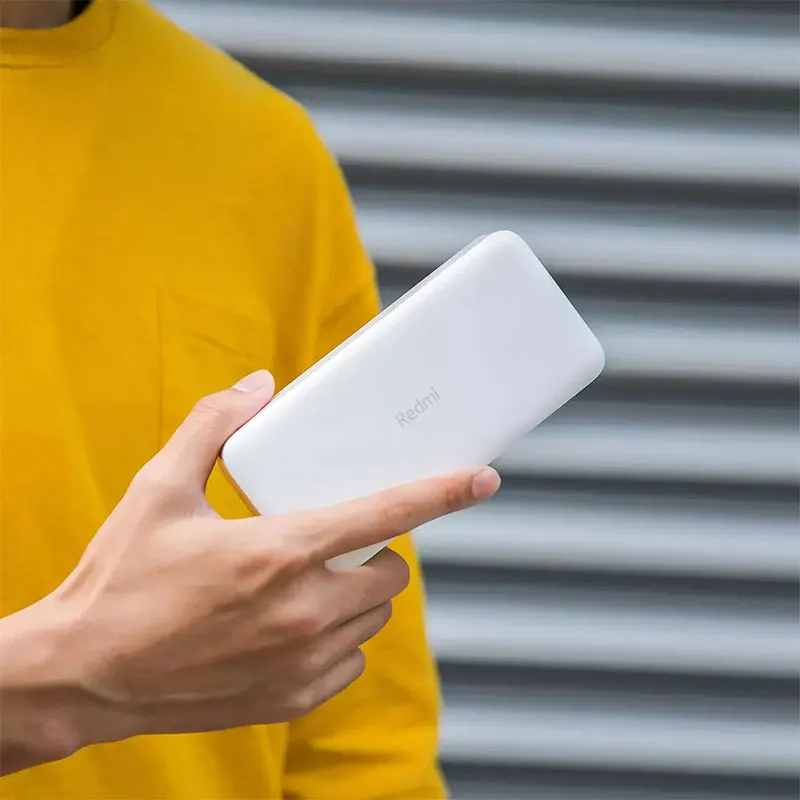 Xiaomi Redmi power Bank 20000 мАч портативное зарядное устройство Внешний аккумулятор
