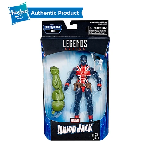Union Jack Hasbro Мстители Marvel легенды серии завершающей с героями комиксов Марвел, спасательный 6-дюймовый Коллекционные Фигурки игрушки Пеппер Потс; военная машина - Цвет: Union Jack