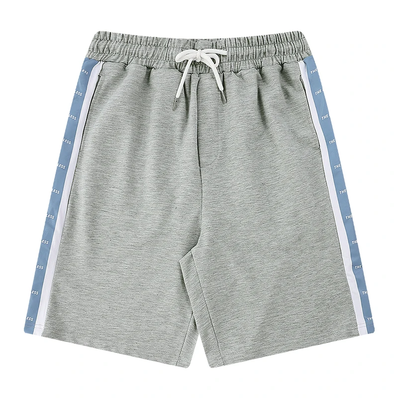 Шорты в стиле хип хоп с надписью по бокам уличная одежда летние беговые шорты