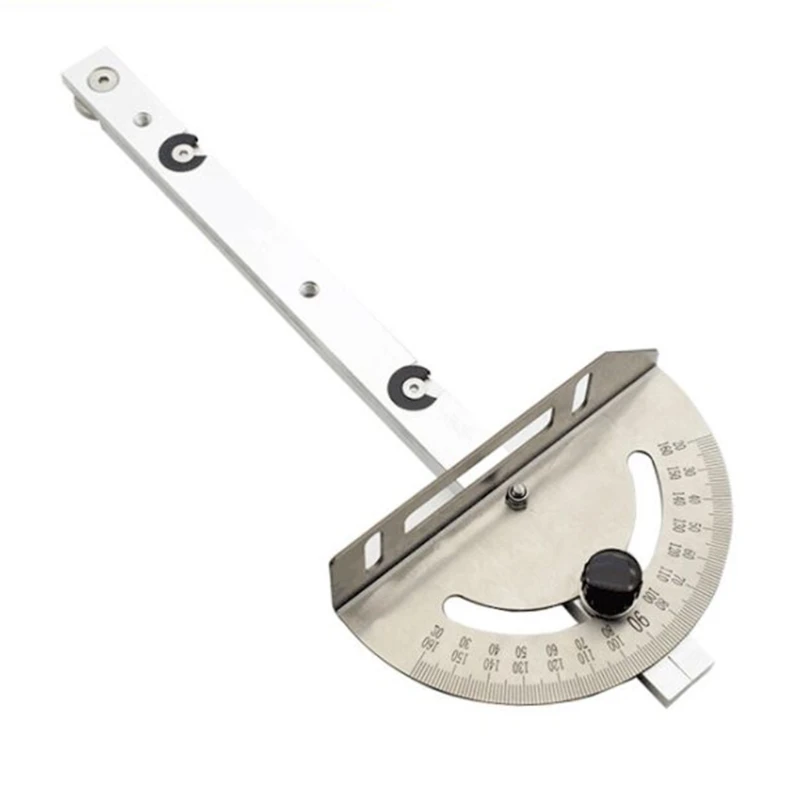

Woodworking Table Saw Angle Ruler Ideal for Cross-cutting Wood Specific Angle Adjustable Angle Gauge Band Saw Inverted