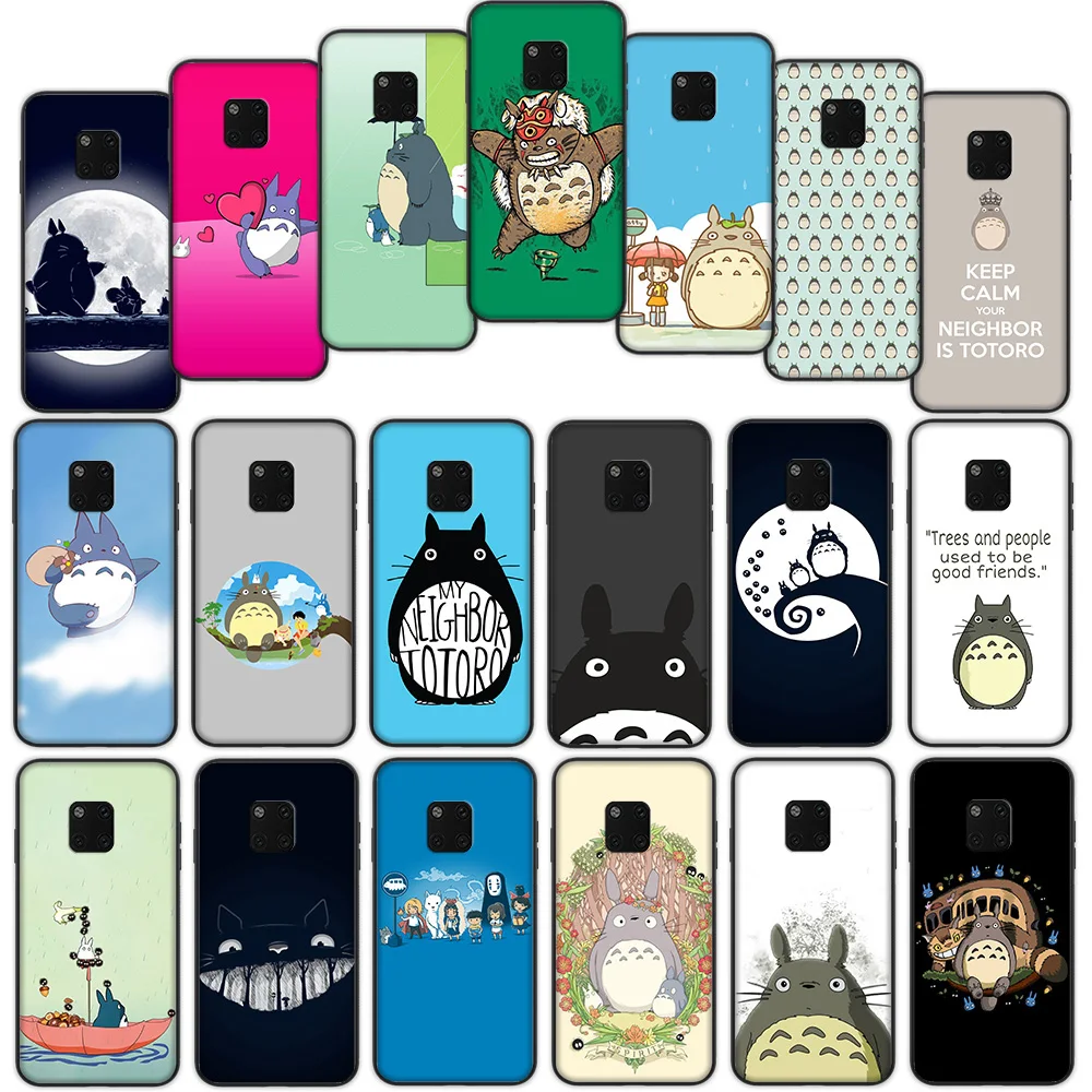 Милый мягкий чехол Totoro из аниме для Huawei Mate 30 20 Lite Y6 Y7 Pro P Smart Z Plus | Мобильные
