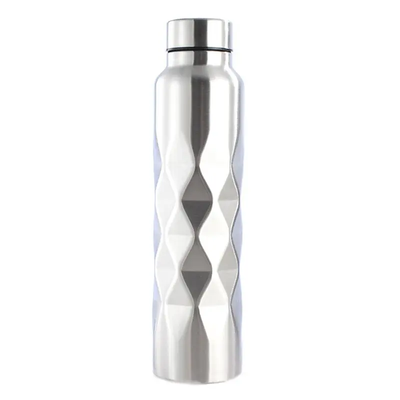 

E5BD 1000ml Single-wall Stainless Steel Water Bottle Gym Sport Bottles Portable BPA Free Cola Beer Drink Bottle