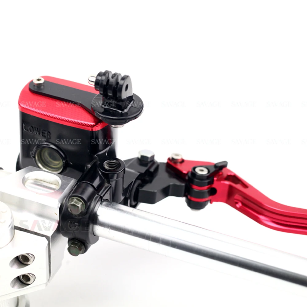 GPS Nav Поворотный адаптер кронштейн VCR камера база для KAWASAKI Z 125/250/300 Z300 KLE VERSYS 250/300