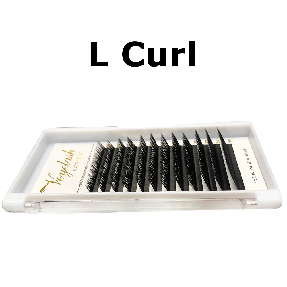 Viplash L LD Curl Eyelash Extensions Korean PBT Silk Lashes Russian Volume Mink For Makeup Magneticlashes | Красота и здоровье