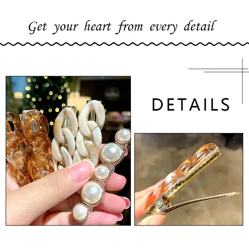 

Women Bridal Headwear Hairpin Fashion Pearl Hair clip for Girls Wedding Bride Styling Hair Clips Jewelry Bridesmaid Accessories