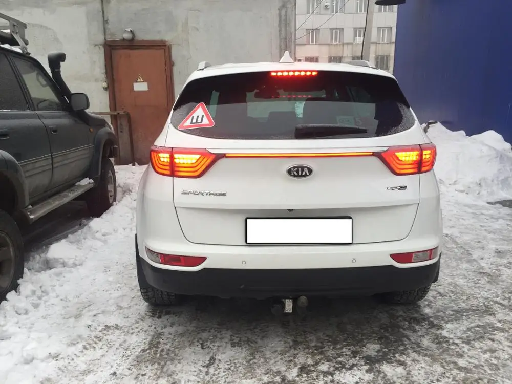 Задний бампер задний фонарь для Kia KX5/Sportage IV (QL) 2016 2017 Красный Светодиодный