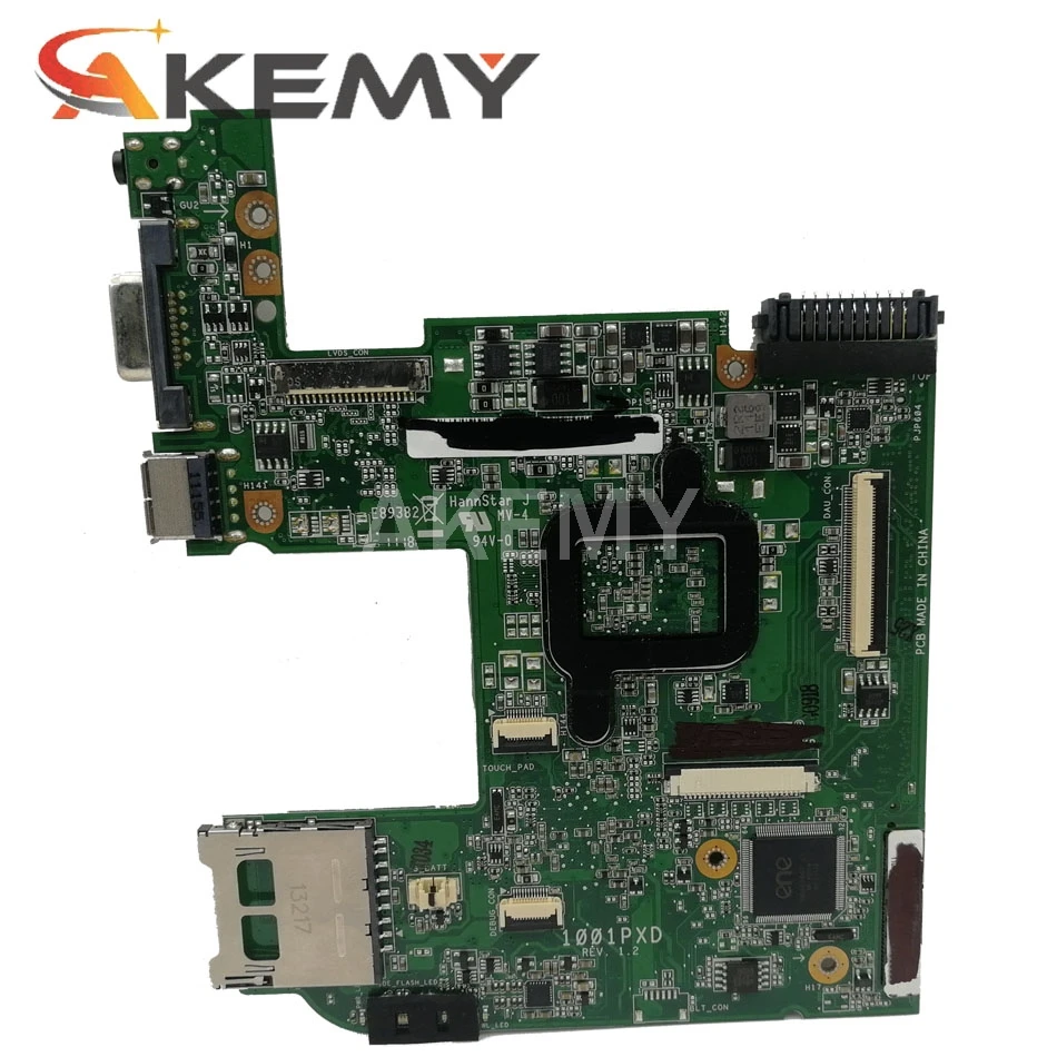 

1001PXD Motherboard For ASUS Eee PC 1001PXD Laptop motherboard 1001PXD Mainboard Tested Working fully tested free shipping