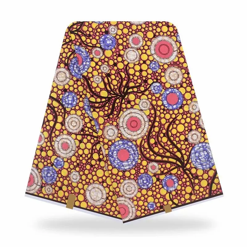 Последние оригинальные африканские воск 100% хлопок ткани 2020 африканская вощеная