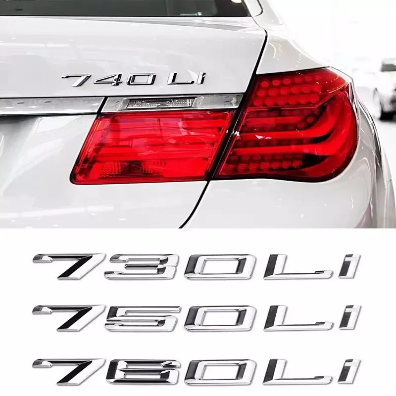 Автомобильная наклейка на заднюю крышку Подходит для BMW 10-16 старых 7 серий