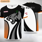 Футболка Униформа 17 команд CS:GO для киберспорта, для мужчин, женщин, мужчин, с именем на заказ