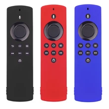 Silicone Case For Fire TV Stick Lite Remote Control Shockproof Anti-Slip Replacement Protective Cover Case