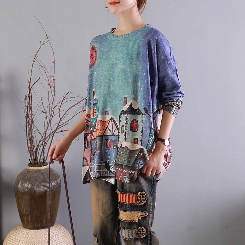 Модный женский вязаный свитер Max LuLu в Корейском стиле женские хлопковые свитера