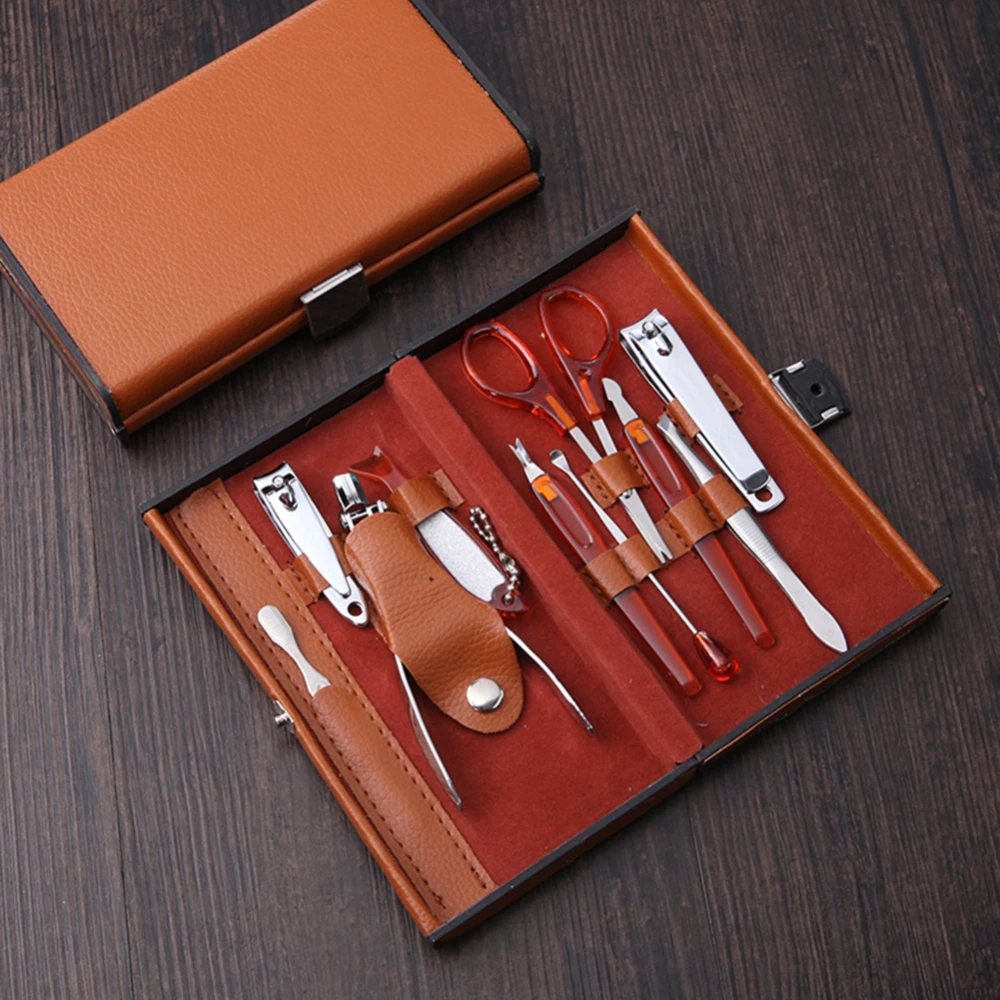 

15pcs Professional Manicure Stainless Steel Nail Clippers Scissors Suit Nail Tool;