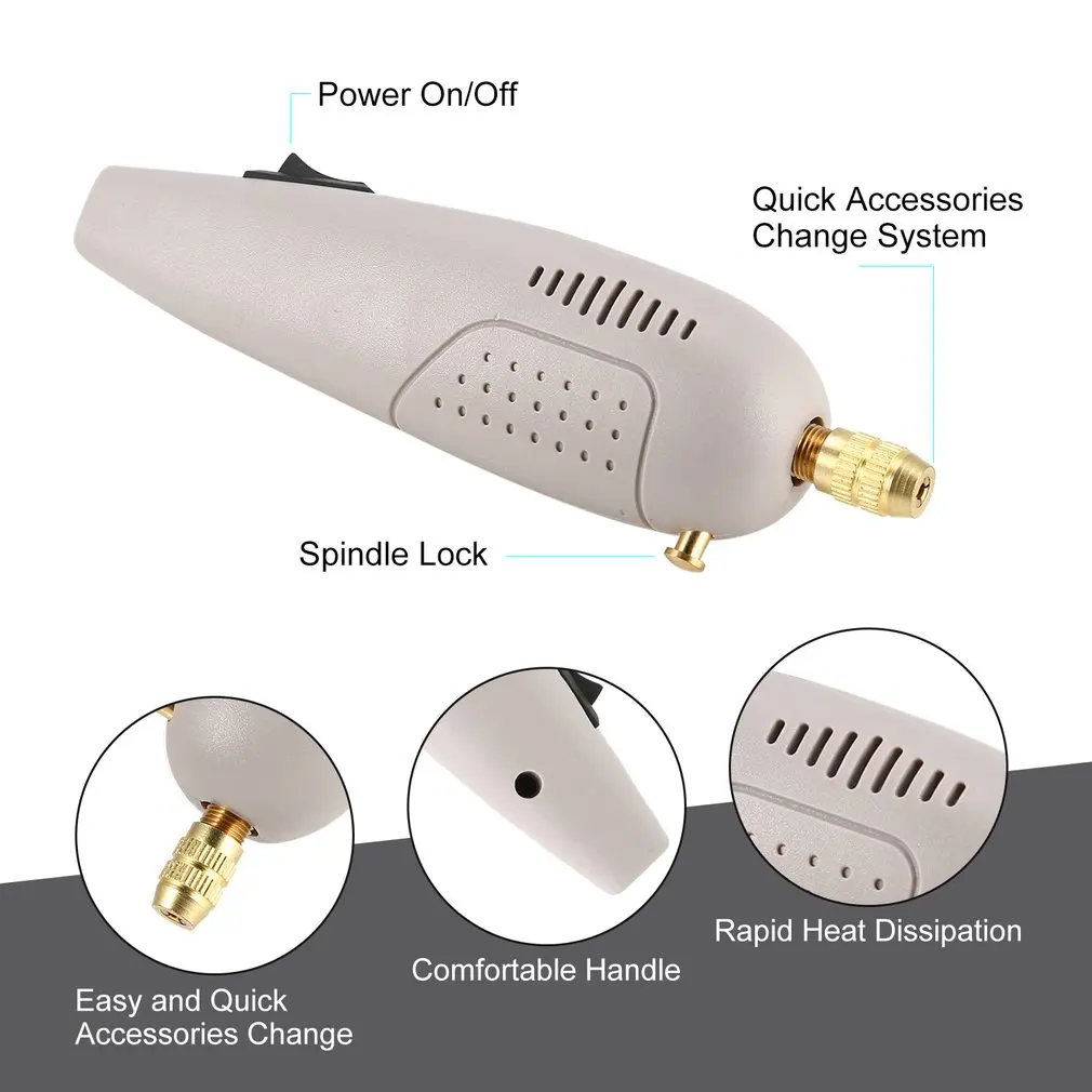 Электрическая дрель 12 Вт набор мини-шлифовальных инструментов для