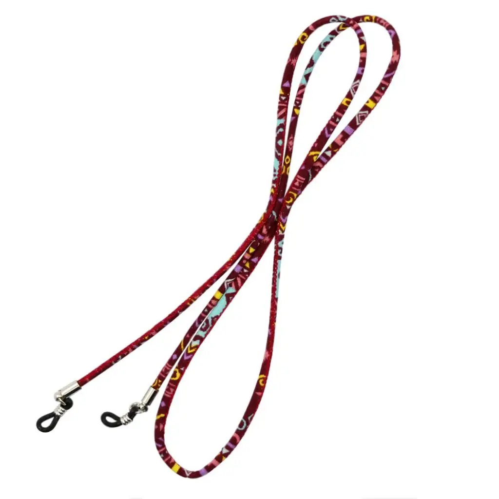 

Bohemian Sunglasses Neck Cord Eyeglass Glasses String Lanyard Holder Red