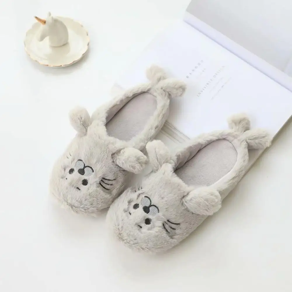 Домашние тапочки для девочек морские со львом легкие домашние на плоской подошве