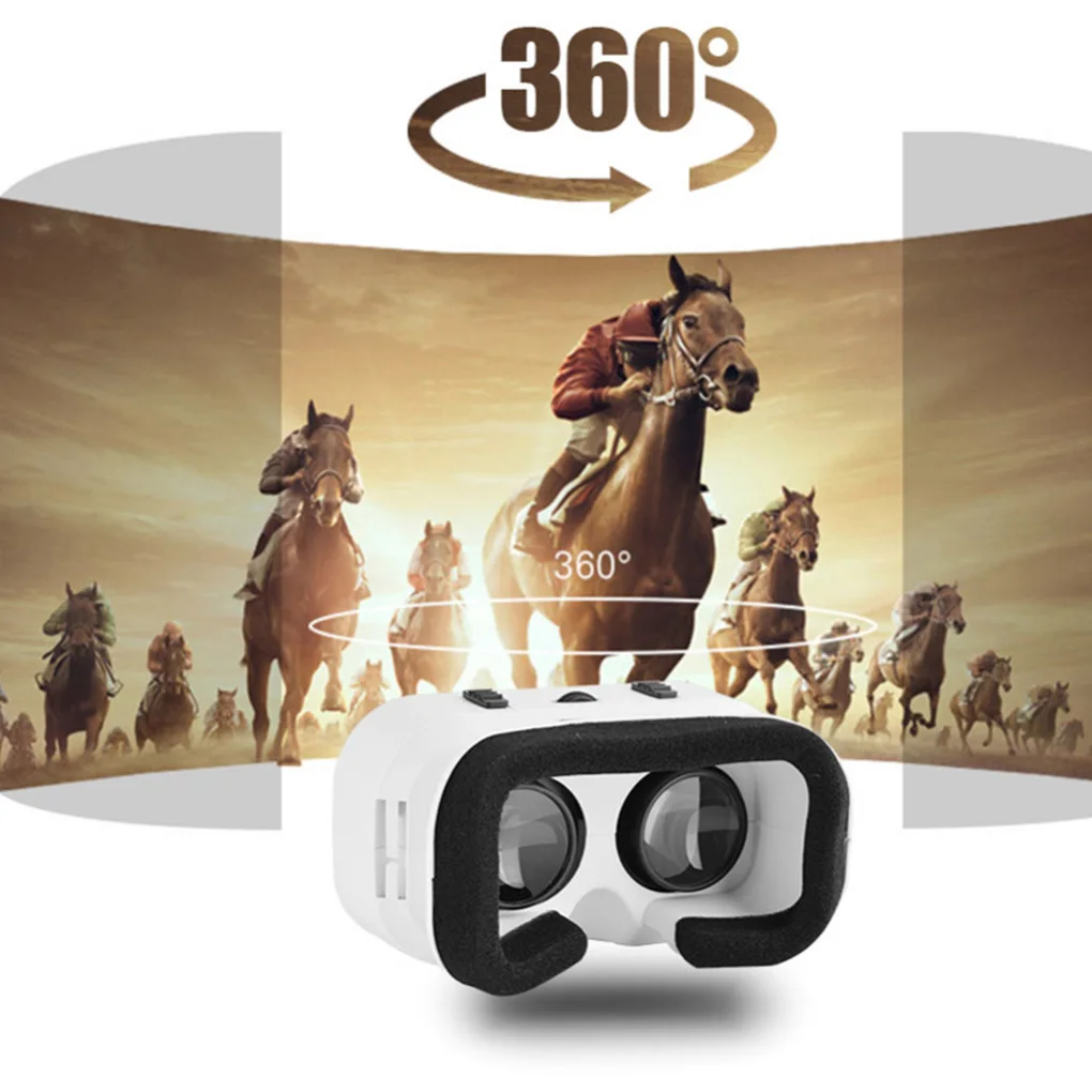 VR SHINECON BOX 5 Mini VR Glasses 3D Glasses Virtual Reality Glasses VR Headset For Google Cardboard Smartp images - 6