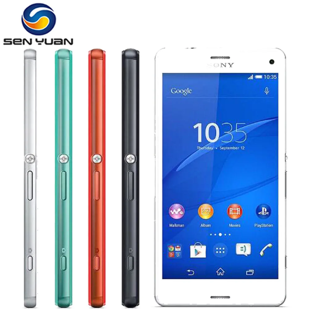 Оригинальный Sony Xperia Z3 Compact 4 разблокированными аппарат не привязан к оператору