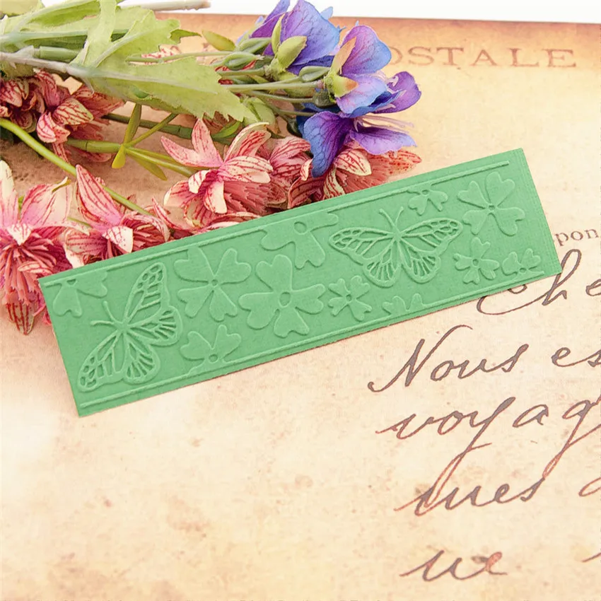 Лидер продаж Пластиковый Летающий шаблон в виде бабочки фоторамка рукоделие