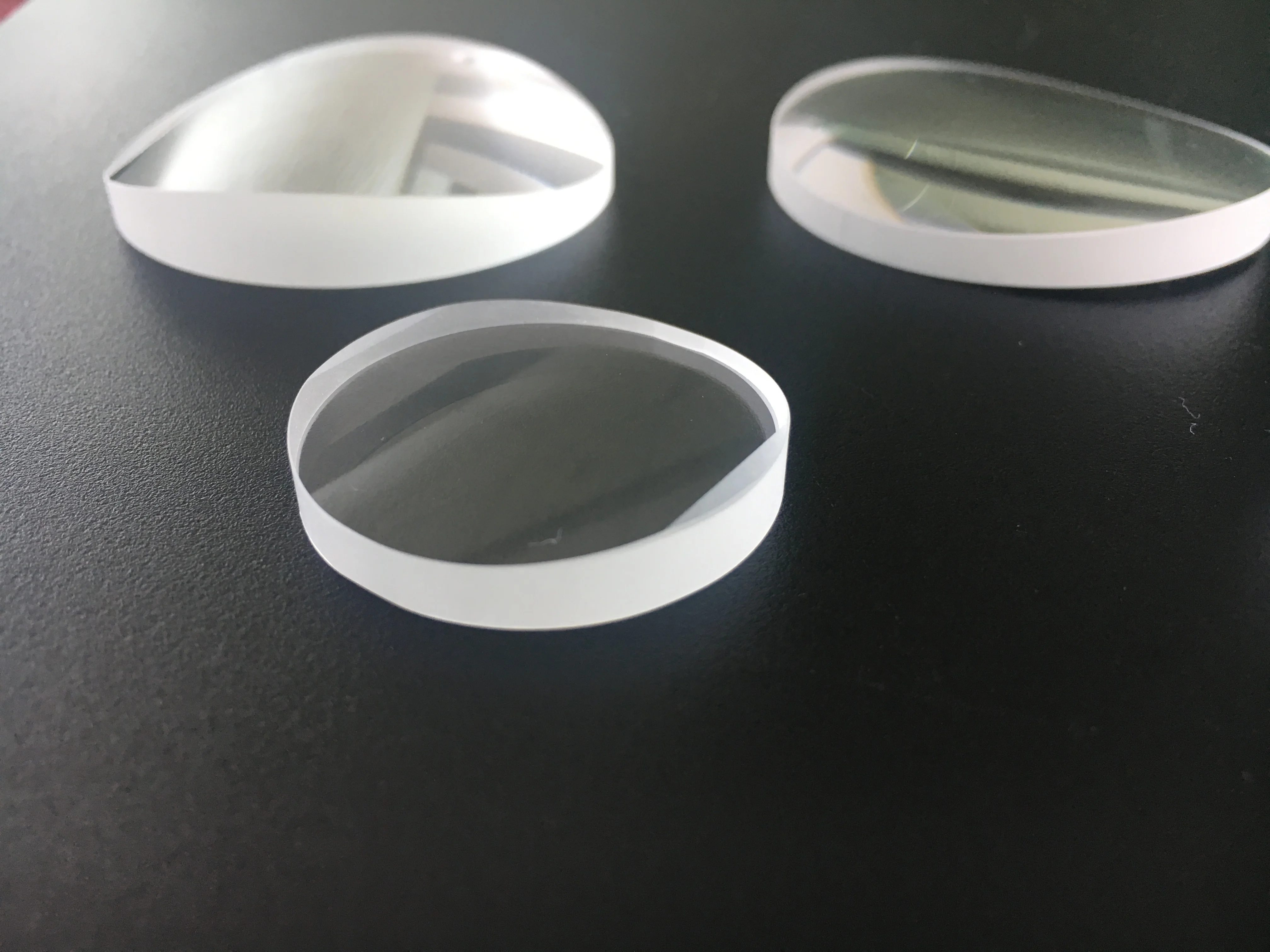 Diameter25.4*4mm Plano Concave Cylindrical Lens fused silica Optical Glass Focal Length -13000mm Thickness 4mm Condensing Lenses