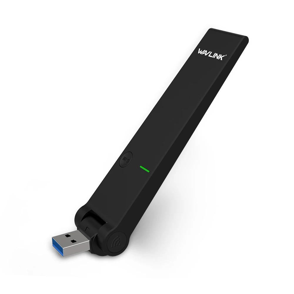 688U3 Wavlink AC1300 беспроводной USB wifi адаптер 5 ГГц и 2,4 ГГц двухдиапазонный USB WiFi защитный Мини-Ключ адаптер Сетевая карта с кнопкой WPS WDS AP - Цвет: 688U3