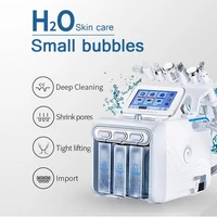 6 in1 h2 o2 hydro dermabrasion rf bio lifting spa facial ance pore cleaner hydrafacial microdermabrasion machine skin care tools