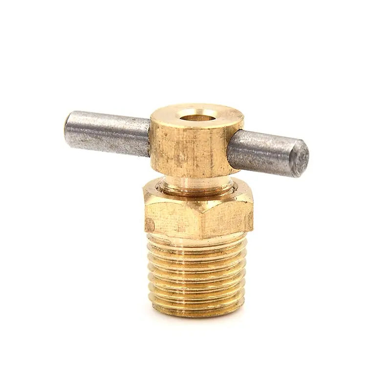 One Piece 12mm Diameter Replacement Part 1/4 Inch NPT Brass Drain Valve For Air Compressor Tank | Обустройство дома